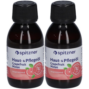 Spitzner Haut- u.Pflegeöl Grapefruit-Minze 2x 2x125 ml Öl
