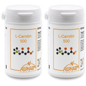 ALLPHARM L-Carnitin 500 mg Kapseln 2x 2x60 St