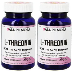 GALL PHARMA L-Threonin 500 mg GPH Kapseln 2x 2x60 St