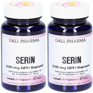 Gall-Pharma Serin 500 mg GPH Kapseln 2x 2x60 St