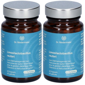 Dr. Niedermaier Dr.niedermaier Limosilactobacillus reuteri Hartk. 2x 2x60 St Hartkapseln