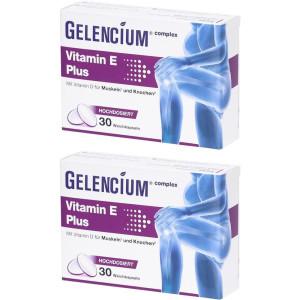 Gelencium Vitamin E Plus hochdos.m.Vit.D Weichkps. 2x 2x30 St Weichkapseln