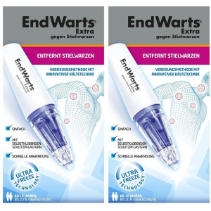 Endwarts Extra gegen Stielwarzen 2x 2x14,3 g Spray