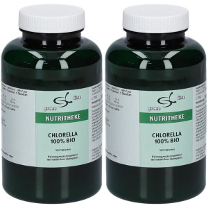 green line Chlorella 100% Bio Kapseln 2x 2x500 St