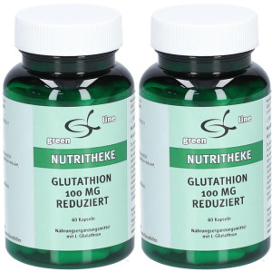 green line Glutathion 100 mg reduziert Kapseln 2x 2x60 St
