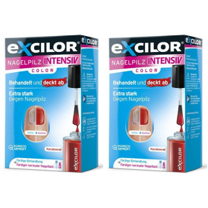 Excilor Nagelpilz intensiv Color 30 ml+8 ml Kombi. 2x 2x1 St Kombipackung