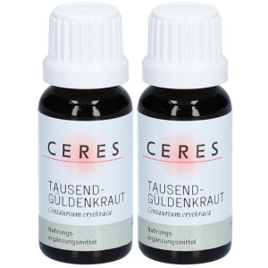 Ceres Tausendgüldenkraut Centaurium eryth.Extrakt 2x 2x20 ml Tropfen zum Einnehmen