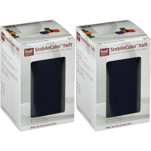 Bort StabiloColor haft Binde 10 cm blau 2x 2x1 St Binden