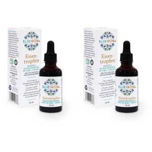 Blueiron Eisentropfen+Vitamin C 2x 2x50 ml Tropfen