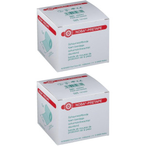 NOBAMED Noba Pretape Schaumstoffbinde 7 cmx27,5 m 2x 2x1 St Binden