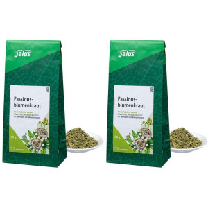 Passionsblumenkraut Arzneitee Passiflorae h.Salus 2x 2x60 g Tee
