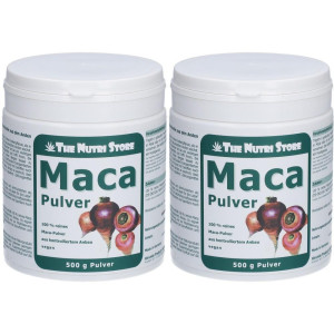 The Nutri Store Maca 100% PUR 2x 2x500 g Pulver
