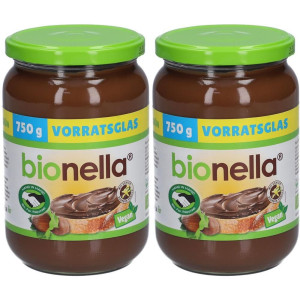 Rapunzel bionella Nussnougat-Creme vegan HIH 2x 2x750 g