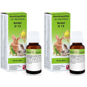 Dr. Reckeweg Revet H 13 Globuli f.Heimtiere 2x 2x10 g