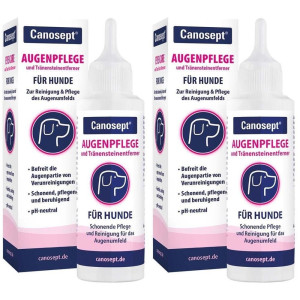 Canosept Augenpflege Lösung f.Hunde 2x 2x120 ml
