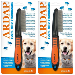 Ardap Floh- und Staubkamm 21 cm 2x 2x1 St