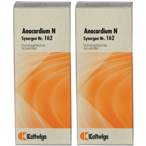 Kattwiga Synergon Komplex 162 Anacardium N Tropfen 2x 2x50 ml