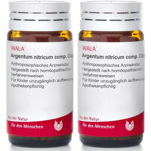 WALA Argentum Nitricum COMP.Globuli 2x 2x20 g Globuli