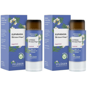 Euphrasia D 6 Globuli Pflüger Dosierspender 2x 2x10 g