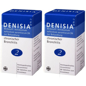 DHU Denisia 2 chronische Bronchitis Tabletten 2x 2x80 St