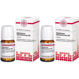 DHU Ephedrinum hydrochloricum D 6 Tabletten 2x 2x80 St