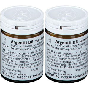 Weleda Argentit D 6 Trituration 2x 2x20 g