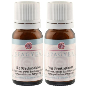 SPAGYRA Calcium Fluoratum D 6 Globuli 2x 2x10 g