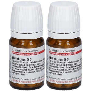 DHU Helleborus D 6 Tabletten 2x 2x80 St