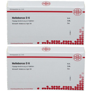 DHU Helleborus D 6 Ampullen 2x 2x8x1 ml