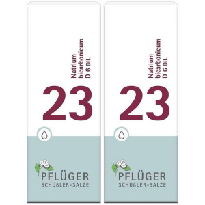 Pflüger Biochemie Biochemie Pflüger 23 Natrium bicarbonicum D 6 Tro. 2x 2x30 ml Tropfen