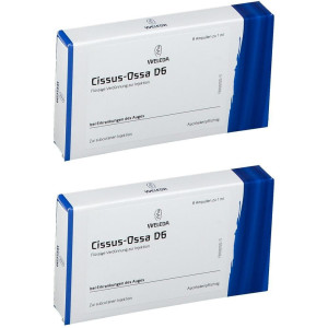 Weleda Cissus-Ossa D 6 Ampullen 2x 2x8x1 ml