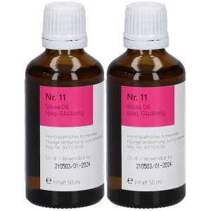 phönix Nr.11 Silicea D 6 spag.Glückselig 2x 2x50 ml Tropfen zum Einnehmen