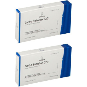 Weleda Carbo Betulae D 20 Ampullen 2x 2x8x1 ml