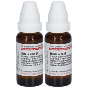 DHU Betula Alba Urtinktur 2x 2x20 ml Dilution