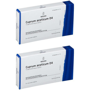 Weleda Cuprum Aceticum D 4 Ampullen 2x 2x8x1 ml