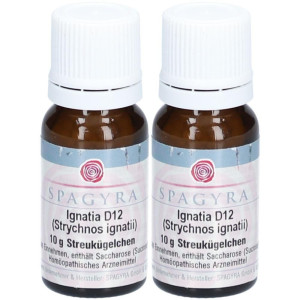 SPAGYRA Ignatia D 12 Strychnos ignatii Globuli 2x 2x10 g