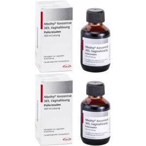 Albothyl Konzentrat 36% Vaginallösung 2x 2x100 ml
