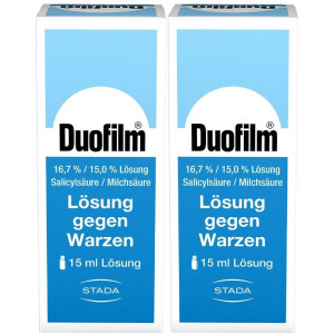 Duofilm Lösung 2x 2x15 ml
