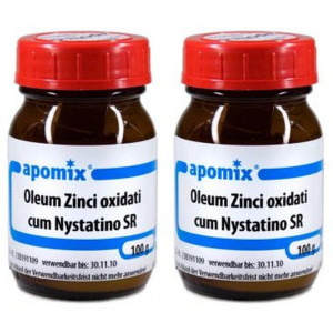 apomix Oleum Zinci oxidati cum Nystatino SR 2x 2x100 g Suspension