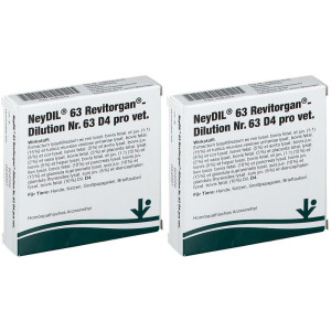 Neydil Nr.63 Revitorgan Dil.D 4 pro Ampullen vet. 2x 2x5x2 ml