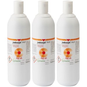 Jodosept PVP jodhaltige Flüssigseife x3 3x500 ml