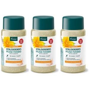 Kneipp Fußbadekristalle vitalisieren.Pflege-Fußbad x3 3x600 g Salz
