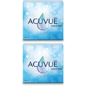 1-Day Acuvue Oasys MAX 8.5 90P RX x2 2x90 St