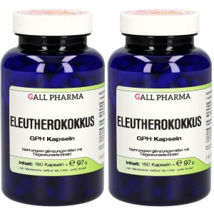 GALL PHARMA Eleutherokokkus GPH Kapseln x2 2x180 St