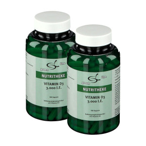 green line Vitamin D3 3.000 I.e. Kapseln x2 2x180 St
