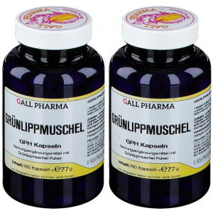 GALL PHARMA Grünlippmuschel GPH Kapseln x2 2x180 St