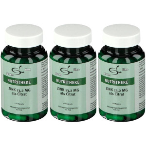 green line Zink 13,2 mg als Citrat Kapseln x3 3x120 St