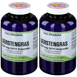 GALL PHARMA Gerstengras 250 mg GPH Kapseln x2 2x360 St