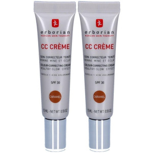 erborian Korean Skin Therapy CC Creme Caramel x2 2x15 ml