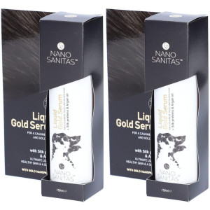 Nanosanitas Liquid Gold Serum for Dogs x2 2x150 ml Liquidum